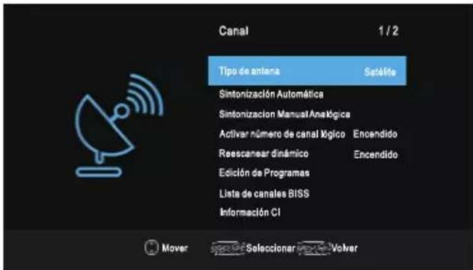 OK OTV 32H-5022C - ※ Cuando la señal de TV es de satélite. - 1