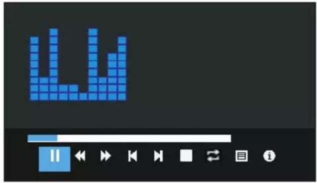 OK OTV 32H-5022C - Quando si riproduce Musica: - 1