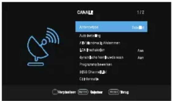 OK OTV 32H-5022C - Satelliet instellingen - 1