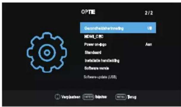 OK OTV 32H-5022C - Sound (Optie) menu - 2