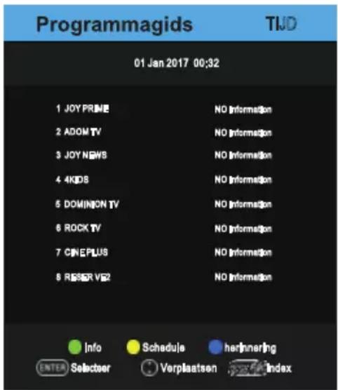 OK OTV 32H-5022C - PROGRAMME GUIDE (PROGRAMMAGIDS) (In DTV modus) - 1