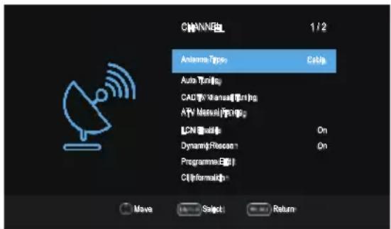 OK OTV 32H-5022C - Channel Menu - 2