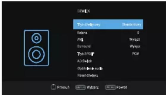 OK OTV 32H-5022C - Menu Dźwięku - 1