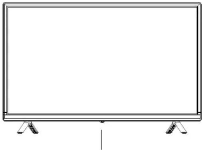 OK OTV 32H-5022C - Voorkant scherm - 1