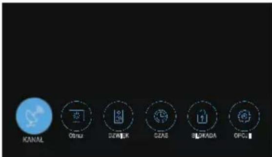 OK OTV 32H-5022C - Jak nawigować po menu - 1