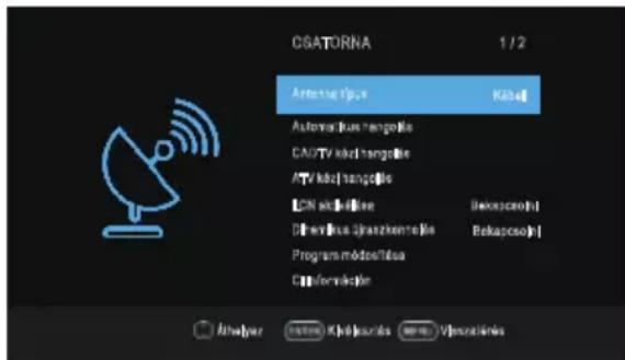 OK OTV 32H-5022C - Channel (Csatorna) menü - 2