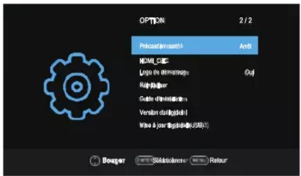 OK OTV 32H-5022C - Menu Option - 2