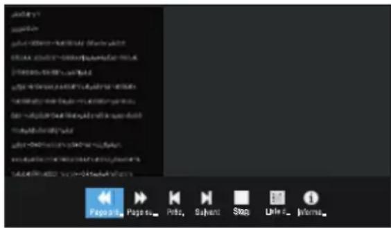 OK OTV 32H-5022C - Lors de la lecture de fichiers texte : - 1