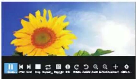 OK OTV 32H-5022C - When playing Photo files: - 1