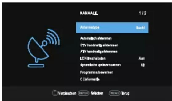 OK OTV 32H-5022C - Kanaal menu - 1
