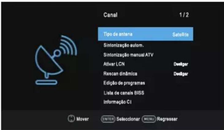 OK OTV 32H-5022C - ※ Quando o sinal da televisão é por Satellite (Satélite). - 1