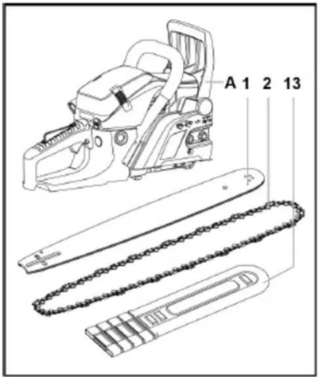 Fuxtec FX-KS255 - ATTENZIONE! - 1