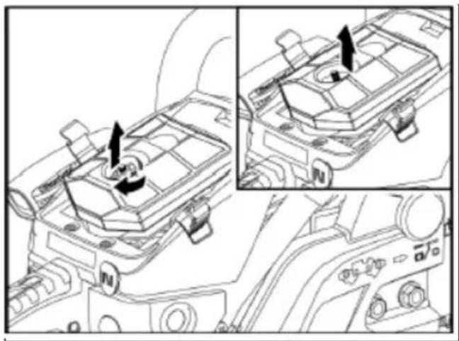 Fuxtec FX-KS255 - Luftfilter reinigen - 2