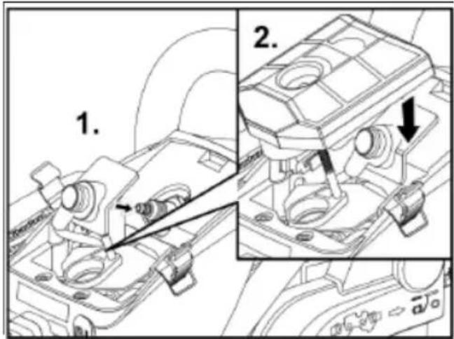Fuxtec FX-KS255 - Removing the spark plug - 2
