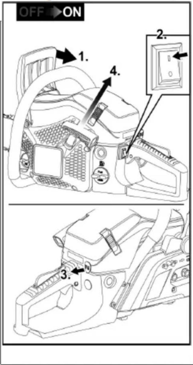 Fuxtec FX-KS255 - LET OP! - 2