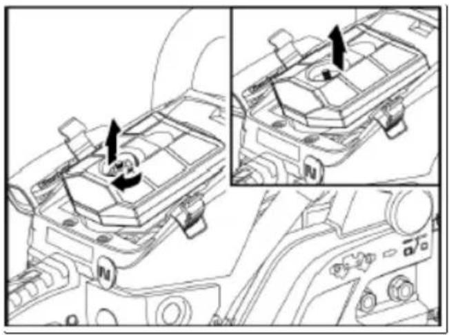 Fuxtec FX-KS255 - Reinig het luchtfilter - 1