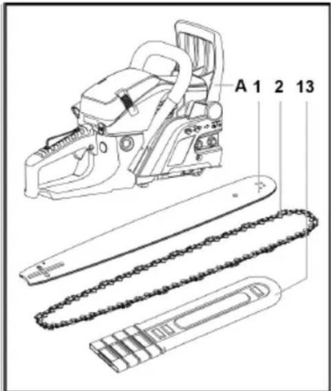 Fuxtec FX-KS255 - LET OP! - 1