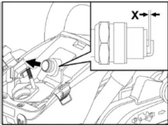 Fuxtec FX-KS255 - Desmontar a vela de ignição - 1