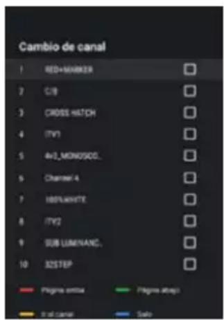 OK OTV 40GF-5023C - Swapping channels (Clasificacion de canales) - 1