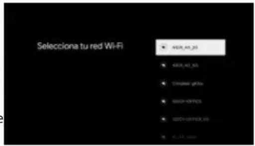 OK OTV 40GF-5023C - Select Wi-Fi network (Seleccionar red WiFi) - 1