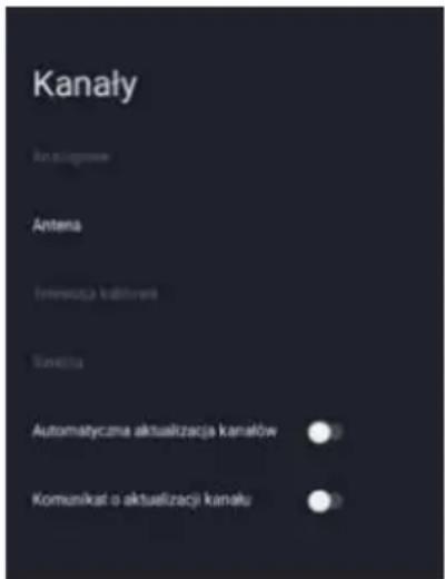 OK OTV 40GF-5023C - Wyszukiwanie kanałów w trybie anteny - 1