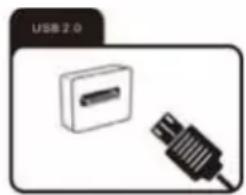 OK OTV 40GF-5023C - Collegamento di un dispositivo USB - 1
