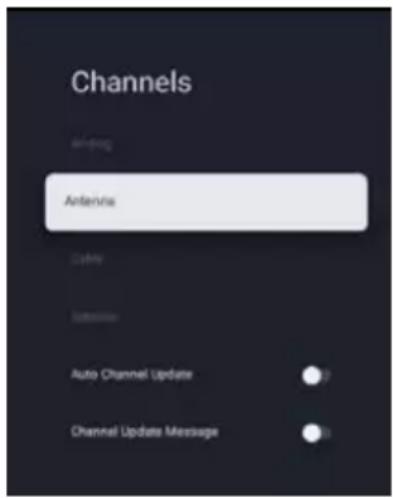 OK OTV 40GF-5023C - Channel search in Antenna mode - 1