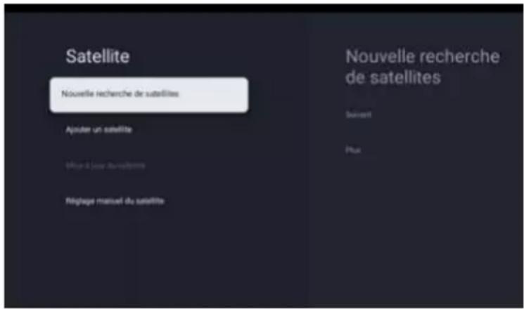 OK OTV 40GF-5023C - Recherche de chaînes en mode Satellite - 1
