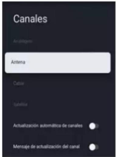 OK OTV 40GF-5023C - Búsqueada de canales en modo antenna - 1