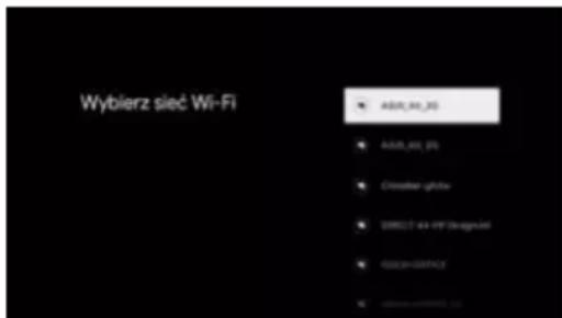 OK OTV 40GF-5023C - Select Wi-Fi network (Wybierz siec Wi-Fi) - 1