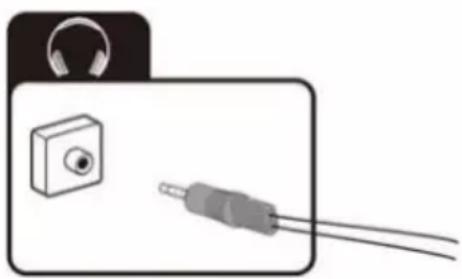 OK OTV 40GF-5023C - Conectar auriculares - 1