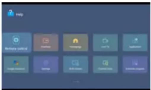 OK OTV 40GF-5023C - Help function - 1