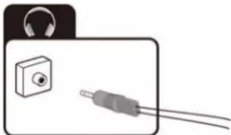 OK OTV 40GF-5023C - Koptelefoon aansluiten - 1