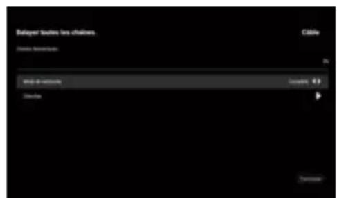 OK OTV 40GF-5023C - Recherche de Channel (Chaines) en mode Cable - 2