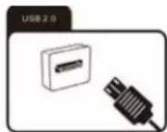 OK OTV 40GF-5023C - USB-apparaten aansluiten - 1