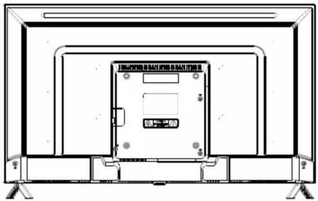 OK OTV 40GF-5023C - Controll e prese vista posteriori - 1