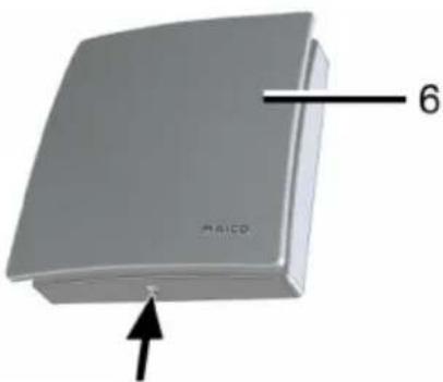 Maico ECA 100 ipro KVZC - Ventilator - 1