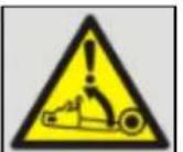 Fuxtec FX-KS226 - Warnings on the device - 4