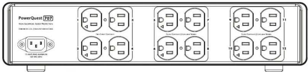 AudioQuest PowerQuest 707 - Power Conditioner Conditionneur d'alimentation - 2