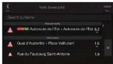 Traffic Evans (2019) Search by Name Avonout route Autoroute de l'Est • AutoRoute de l'Est 6.2 Quai d'Austerlitz • Place Valhubert 1.6 Rue du Faubourg Saint-Antoine 1.9