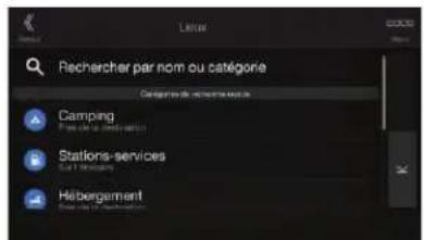 Rechercher par nom ou catégorie Categorie de la recherche mobile Camping Pres le la collection Stations-services Saf 10 services Hébergement