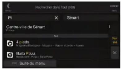 Rechercher dans Tout (368) Pi Sénart Centre-ville de Sénart France Box 4 pieds Magazines/Boutages + Magazine + Movies et pieds + 4 pieds Baija Pizza Restaurant + Pizza + Baija Pizza Suite du menu