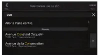 Selectioner une rue (37) con Aller à Paris centre. Routiers Avenue Constant Ogoelin 2017 Paris, 12th Amortissement Avenue de la Conservation 2017 Paris, 12th Amortissement