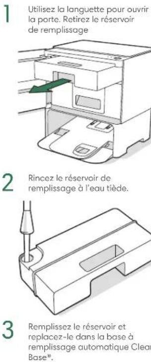 IROBOT Roomba Combo J9+ - Lavage du réservoir de remplissage - 1