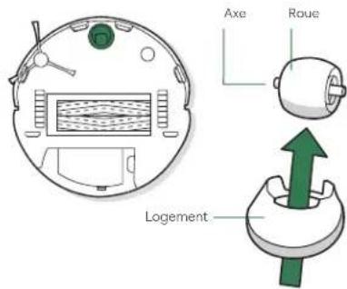 IROBOT Roomba Combo J9+ - Nettoyage du filtreNettoyage du bac Nettoyage de la roue avant - 3