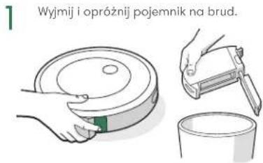 IROBOT Roomba Combo J5+ - Czyszczenie czujników zapełnienia pojemnika - 1