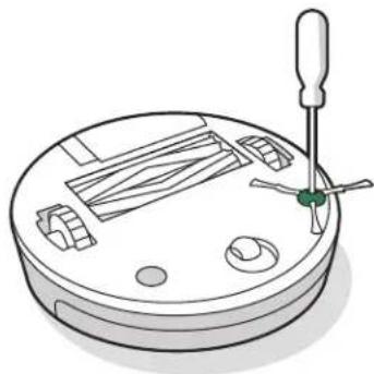 IROBOT Roomba Combo J5+ - Czyszczenie szczotki do sprzątania przy krawędziach - 1