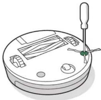 IROBOT Roomba Combo J5+ - Nettoyage des capteurs de bac plein Nettoyage de la brosse latéraleNettoyage du bac - 6