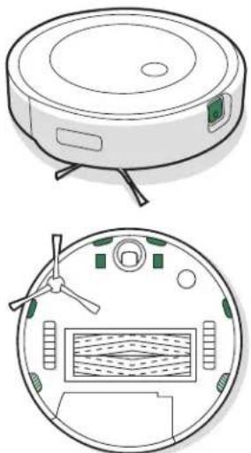 IROBOT Roomba Combo J5+ - Nettoyage des capteurs, de la fenêtre de caméra et des contacts de chargement - 1