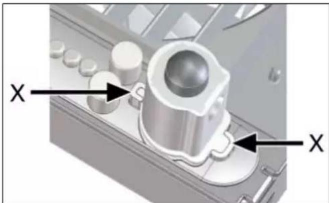 Maico ECA 100 ipro RCH - Setting button - 1